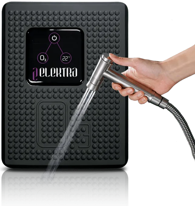 ELEKTRA home ozonated water device with spray tap